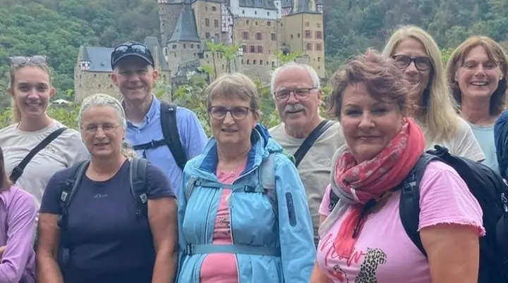 Bergfreunde am Calmont Klettersteig  | © Henrik Münker