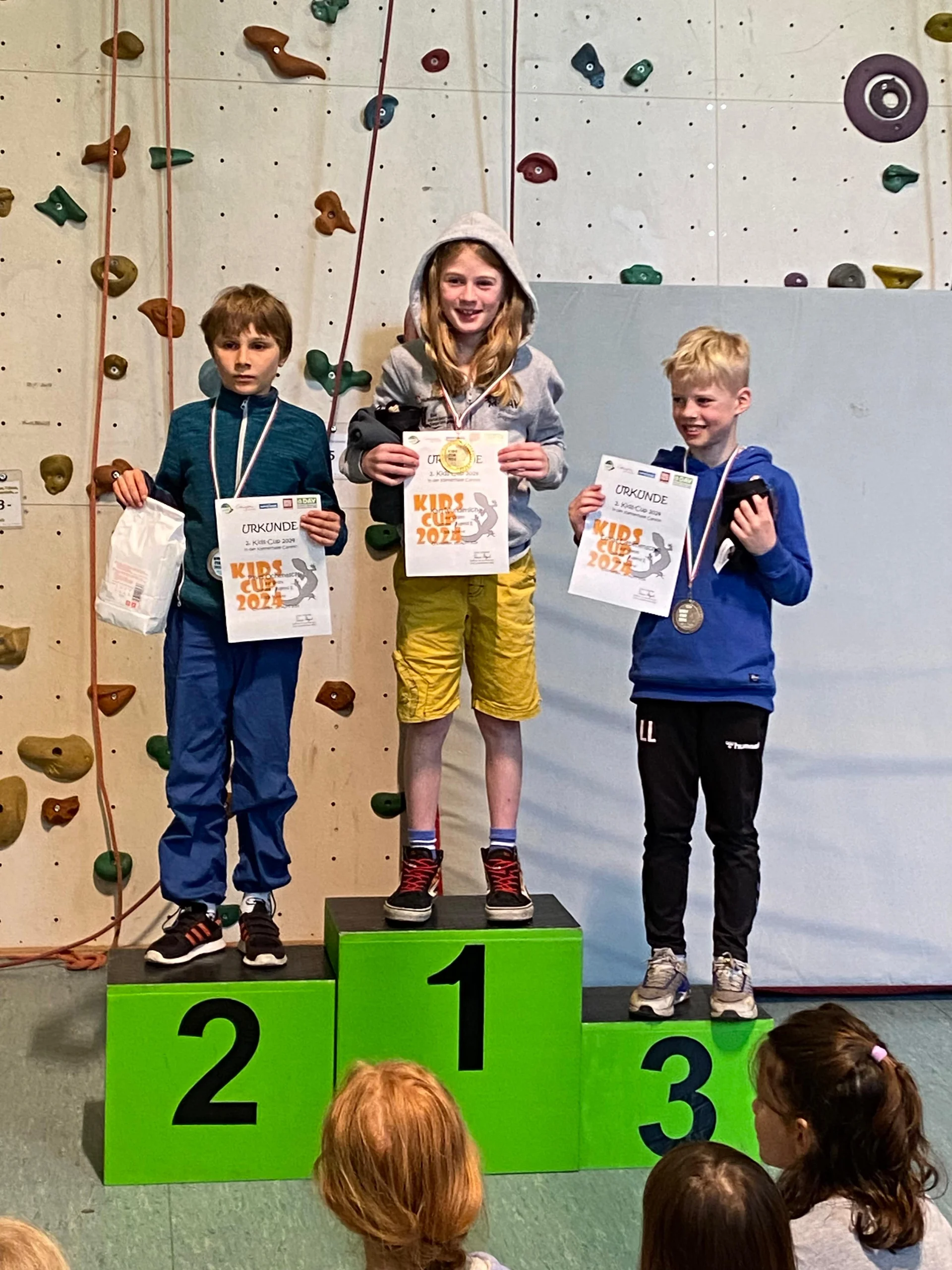 Fünf Podiumsplätze beim KidsCup in Köln Chorweiler | © Karl Wunderlich / Foto: privat