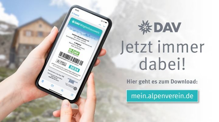 digitaler DAV-Ausweis | © DAV