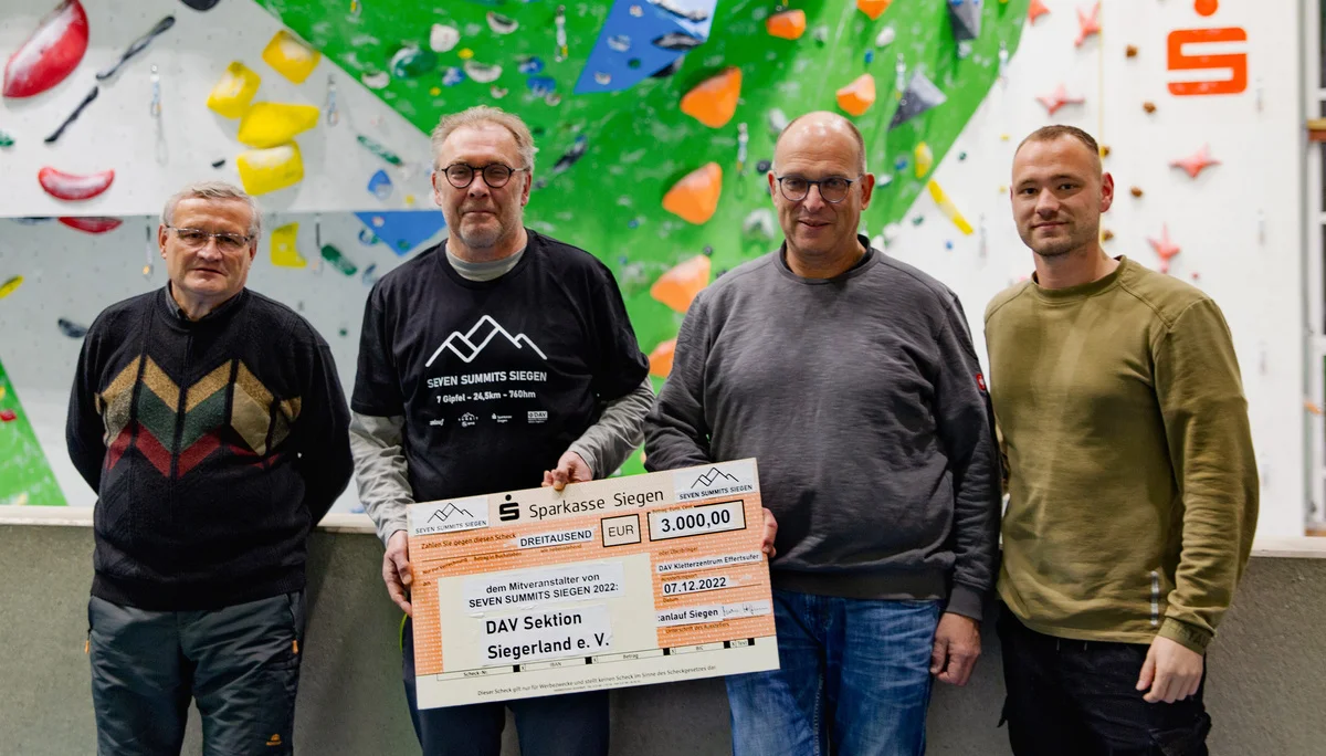 DAV Siegerland Seven Summits Siegen | © DAV Siegerland/anlauf