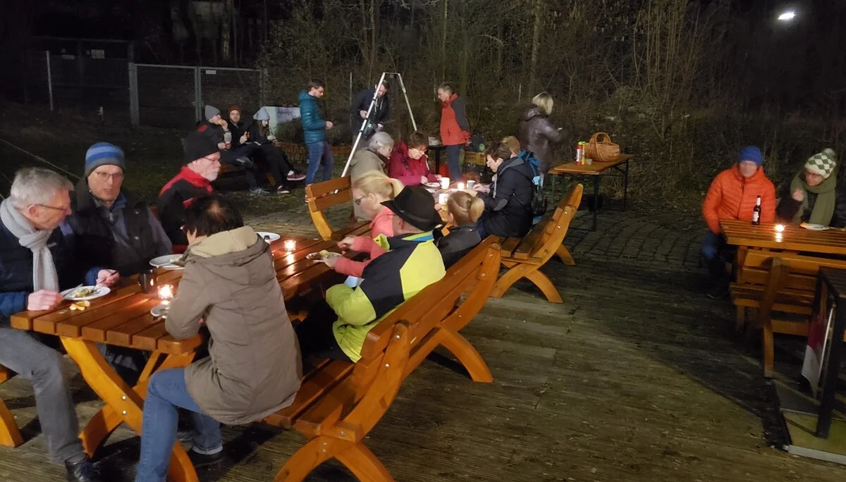 DAV Siegerland Wintergrillen | © Elvira Bohn