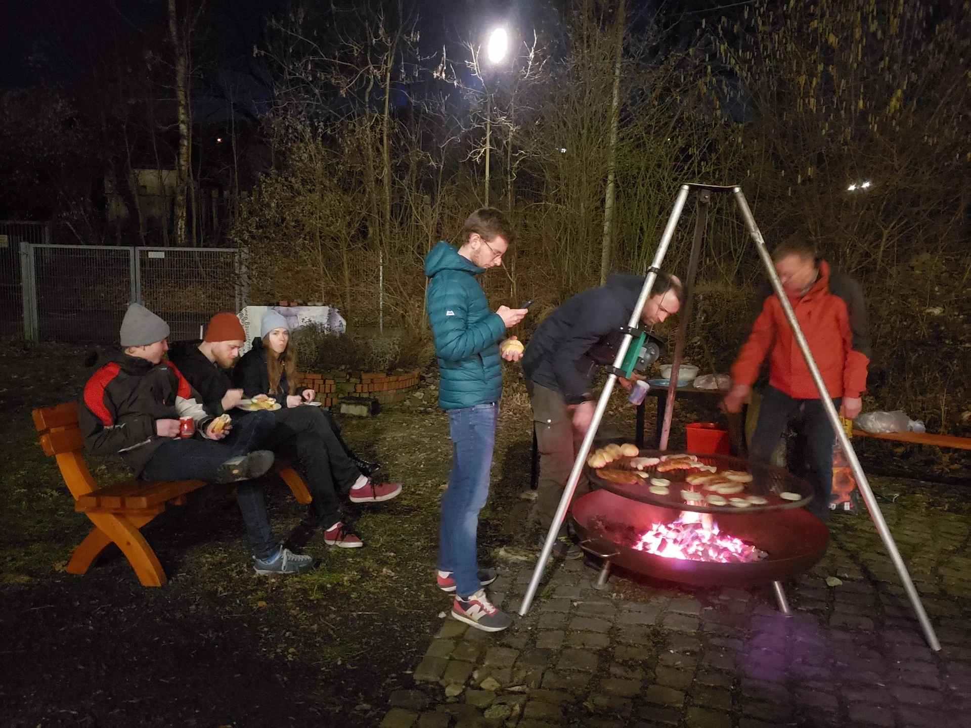 DAV Siegerland Wintergrillen | © Elvira Bohn