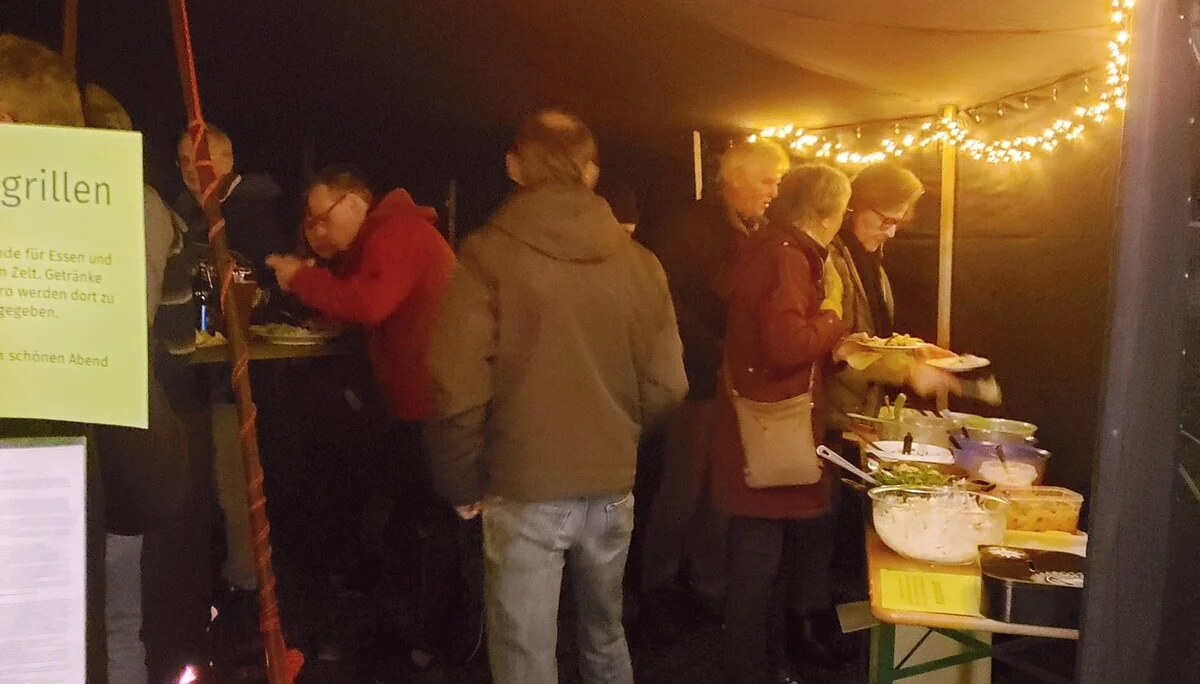 DAV Siegerland Wintergrillen | © Elvira Bohn