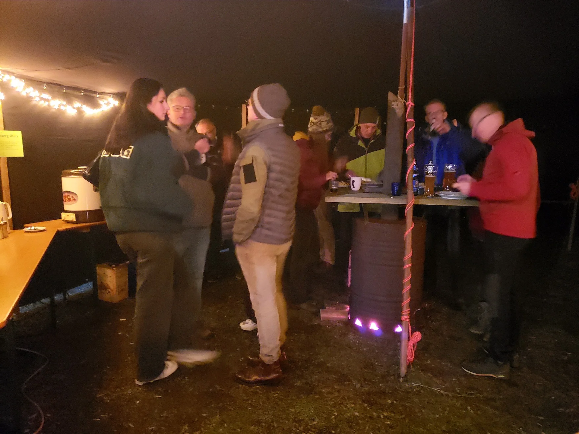 DAV Siegerland Wintergrillen | © Elvira Bohn