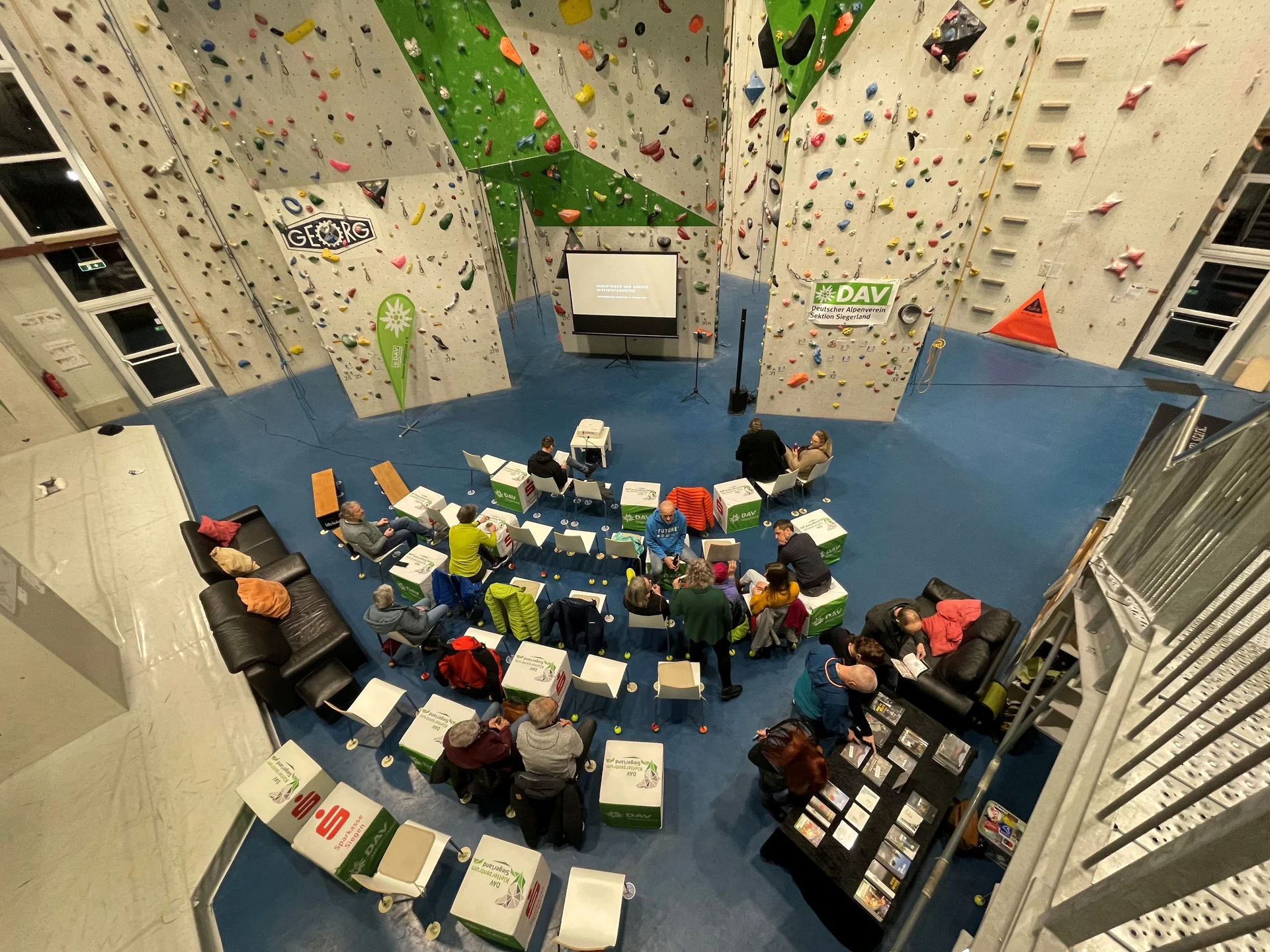 DAV Siegerland Lesung | © Susanne Mockenhaupt-Leimbach