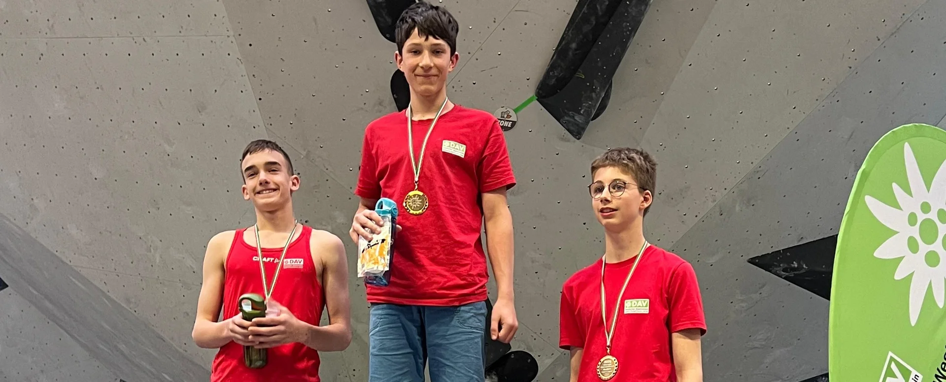 Moritz Varnhorn auf Platz 1 | © Privat/DAV