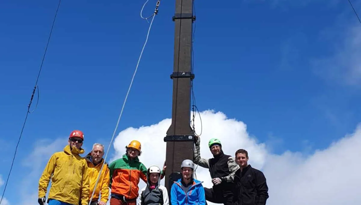 Bergsteigen u. Klettern mit der Hochtourengruppe | © Silke Mast/DAV Siegerland