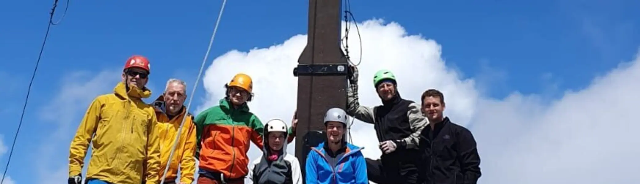 Bergsteigen u. Klettern mit der Hochtourengruppe | © Silke Mast/DAV Siegerland
