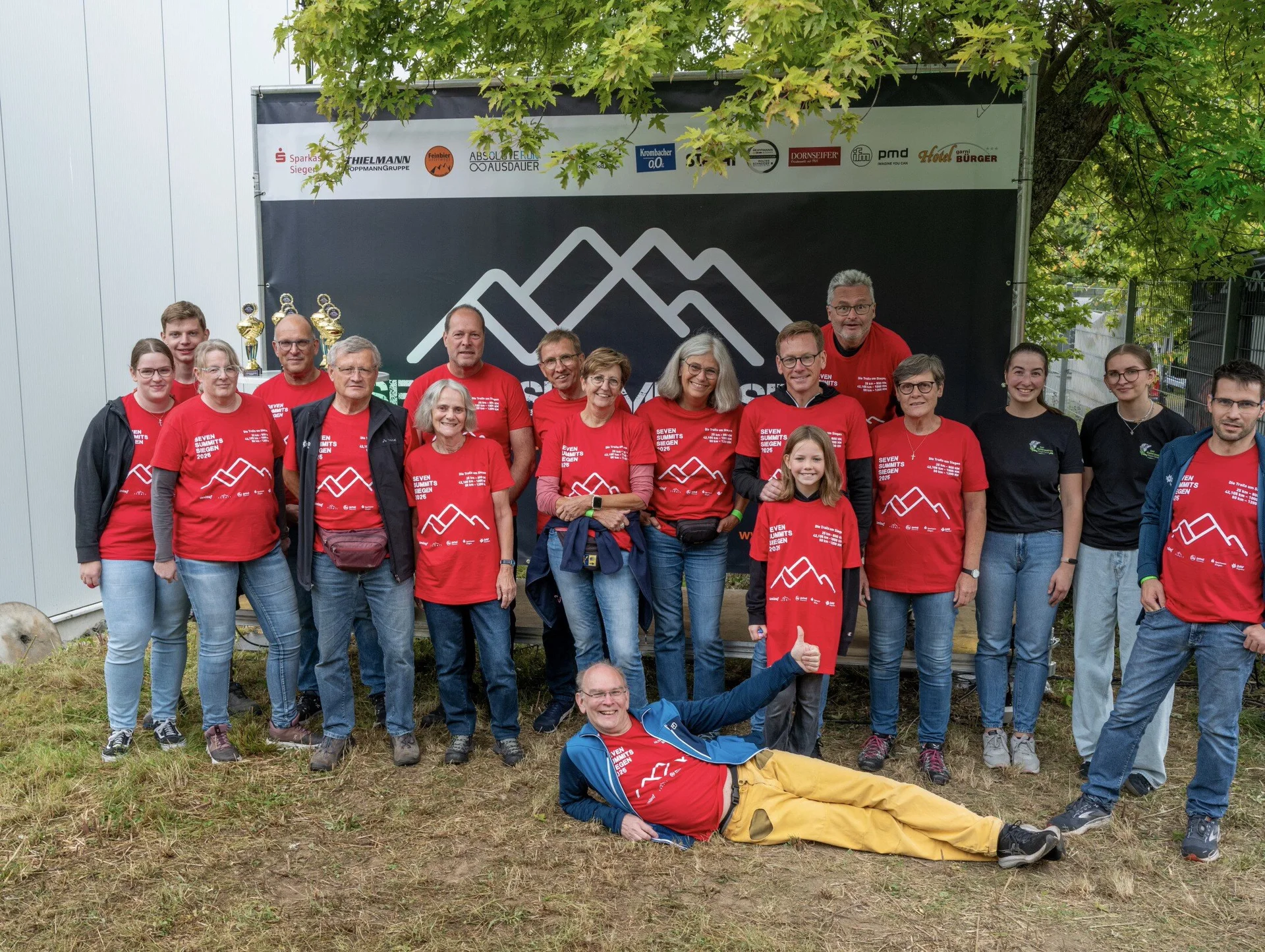 Helfer*innen Seven Summits 2025 | © Burkhard Daub