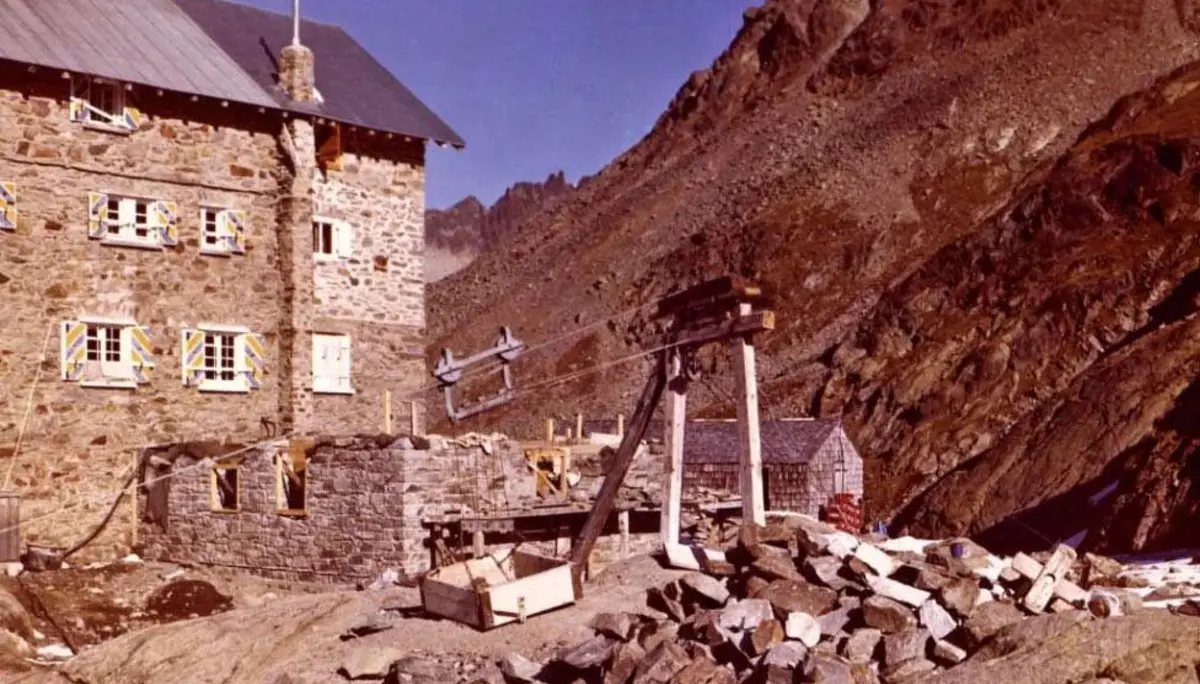 Siegerlandhütte Anbau 1972 | © Hans-Hermann Stahl/Sektion Siegerland