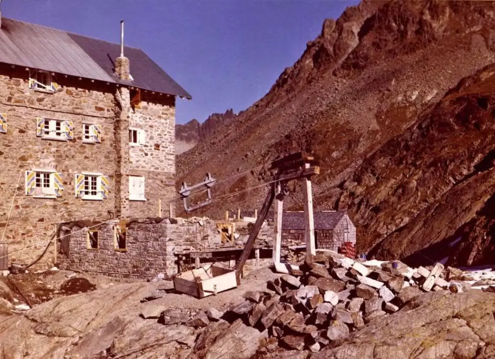 Siegerlandhütte Anbau 1972 | © Hans-Hermann Stahl/Sektion Siegerland