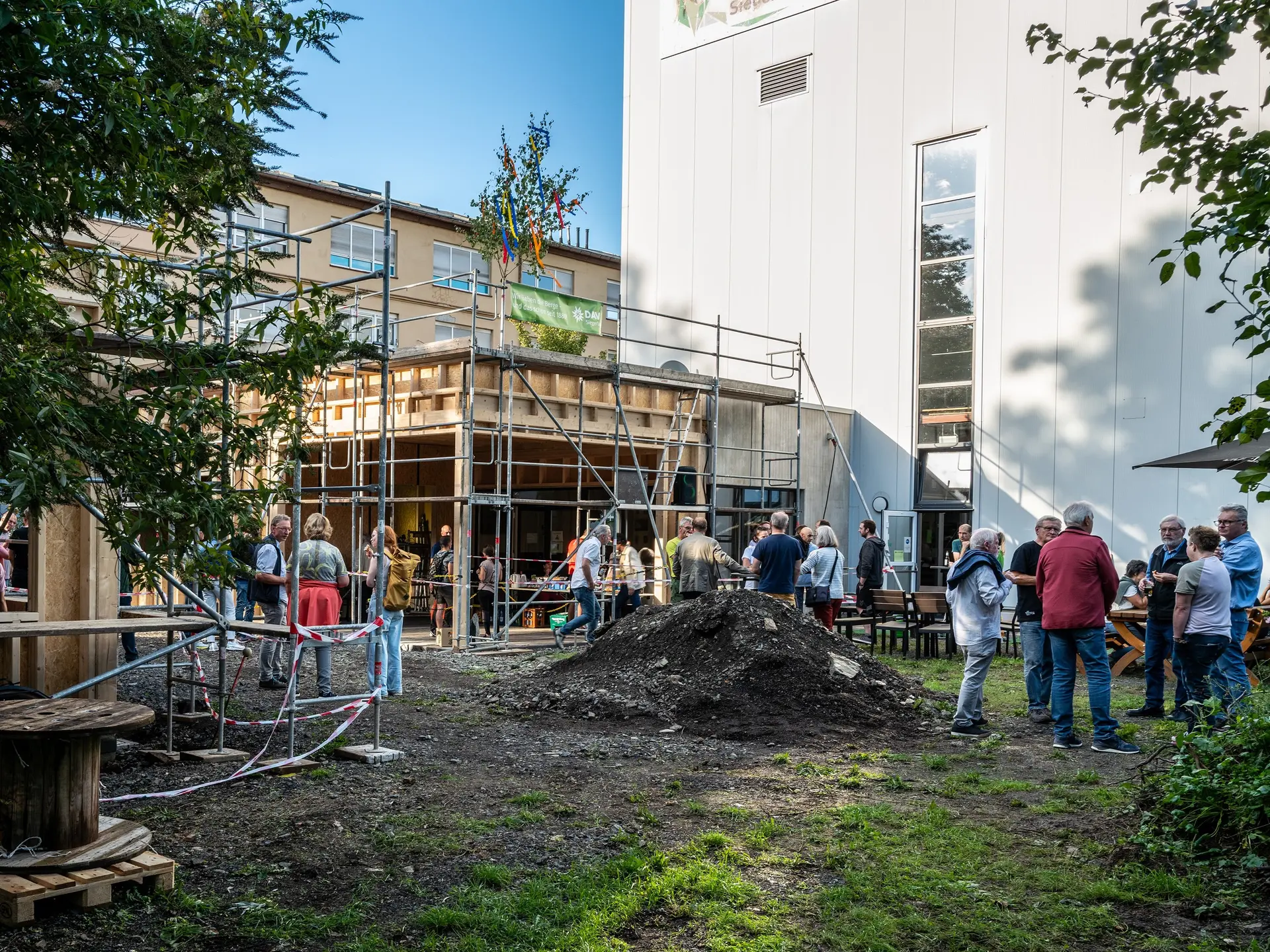 Richtfest DAV Sektion Siegerland | © Burkhard Daub