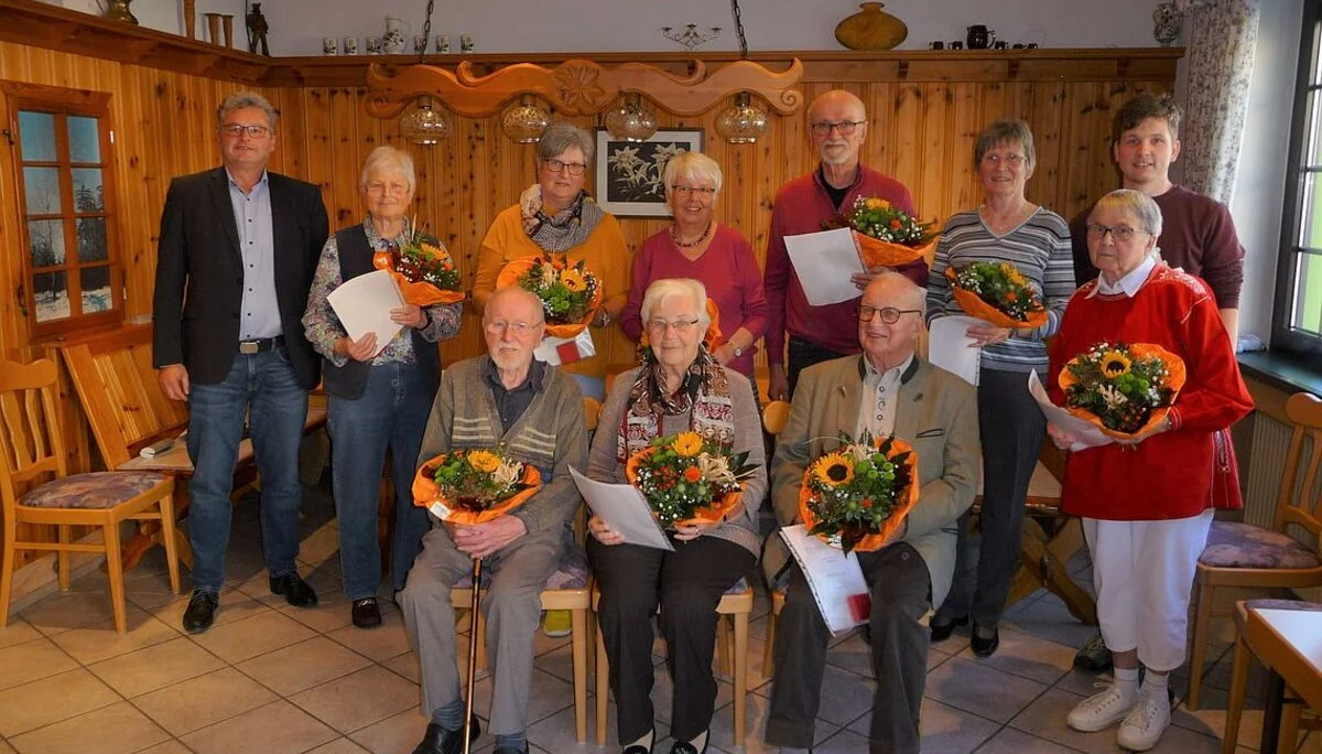 DAV Siegerland Jubilare | © Sektion Siegerland