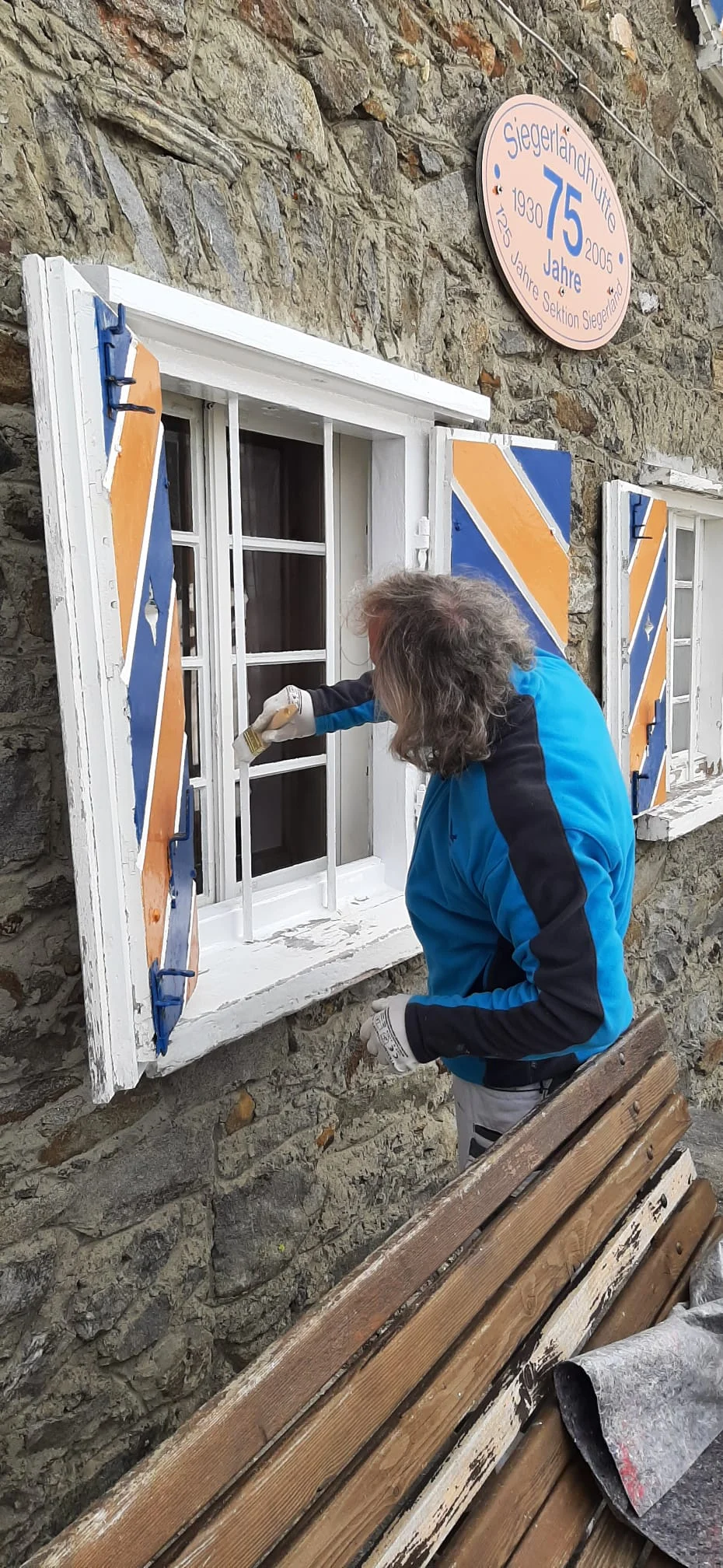 Siegerlandhütte Arbeitseinsatz 2024 | © DAV Siegerland/DAV Günzburg