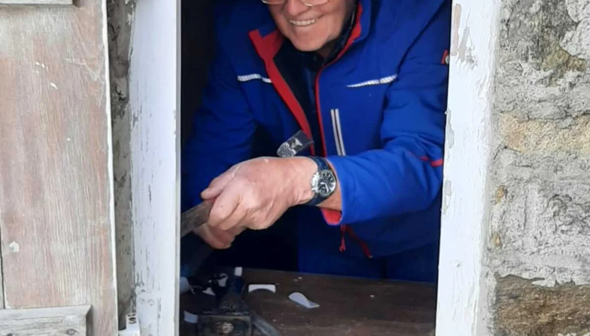 Siegerlandhütte Arbeitseinsatz 2024 | © DAV Siegerland/DAV Günzburg