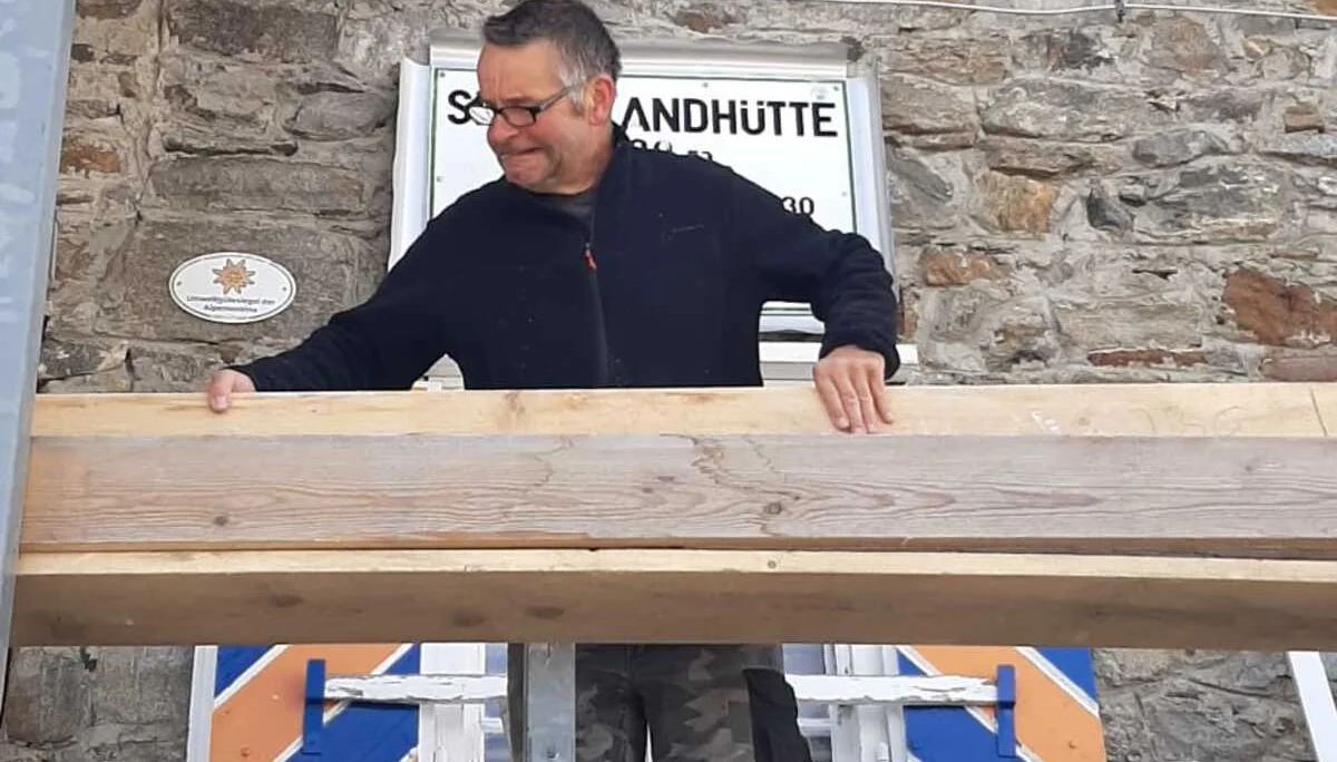 Siegerlandhütte Arbeitseinsatz 2024 | © DAV Siegerland/DAV Günzburg