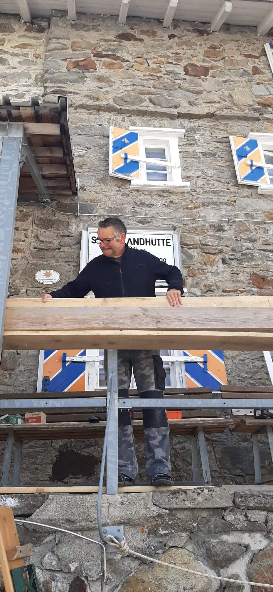 Siegerlandhütte Arbeitseinsatz 2024 | © DAV Siegerland/DAV Günzburg