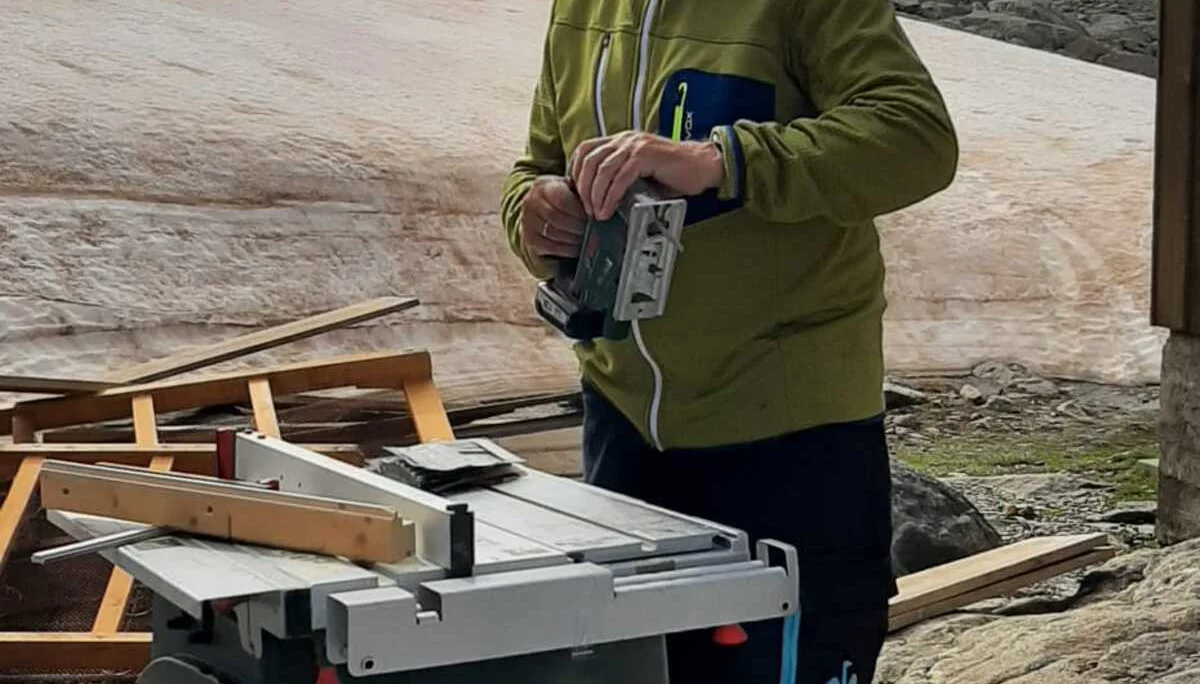 Siegerlandhütte Arbeitseinsatz 2024 | © DAV Siegerland/DAV Günzburg