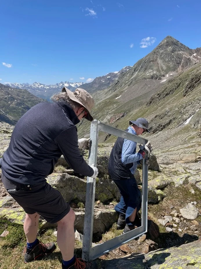Arbeitseinsatz auf der Siegerlandhütte | © Julia Bieler
