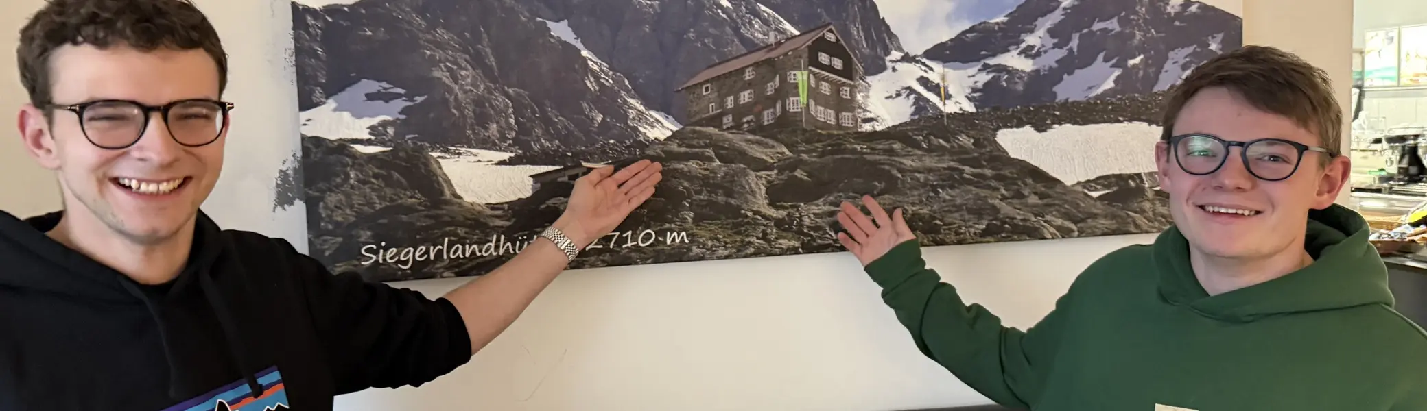 Peter Weiger und Luis Schneider | © DAV