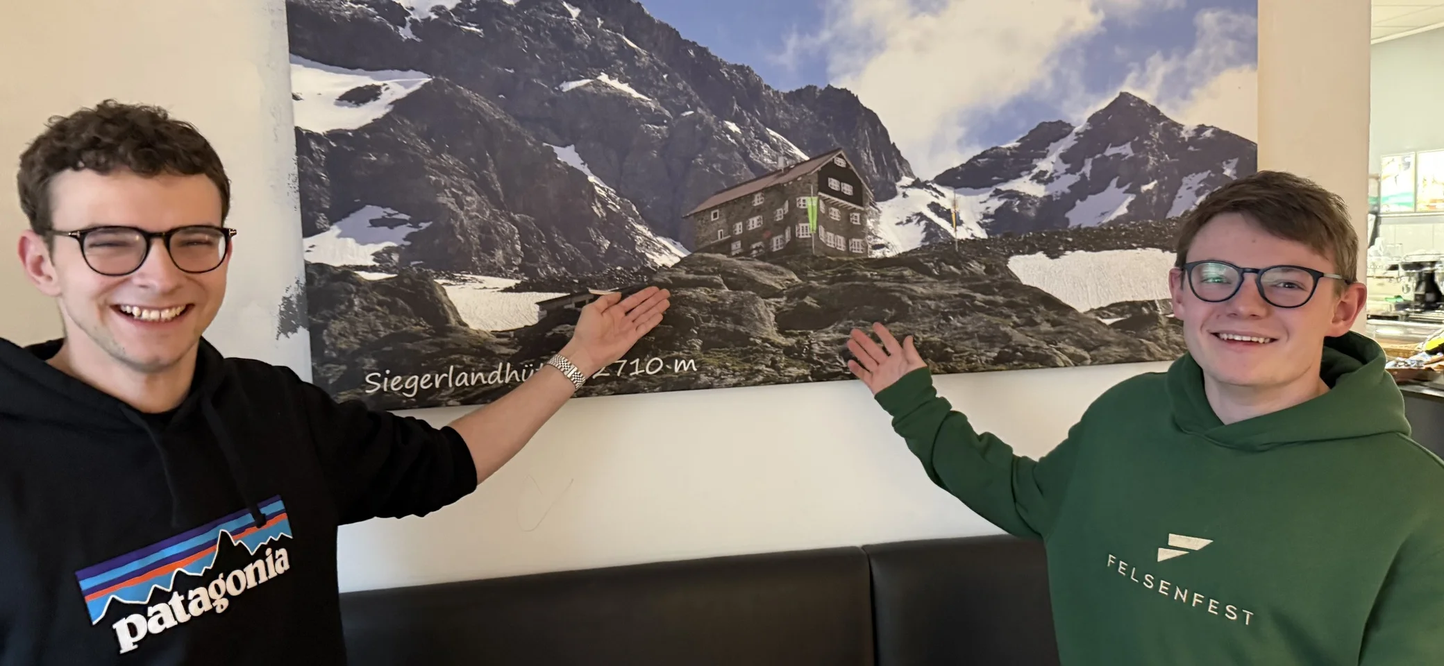 Peter Weiger und Luis Schneider | © DAV