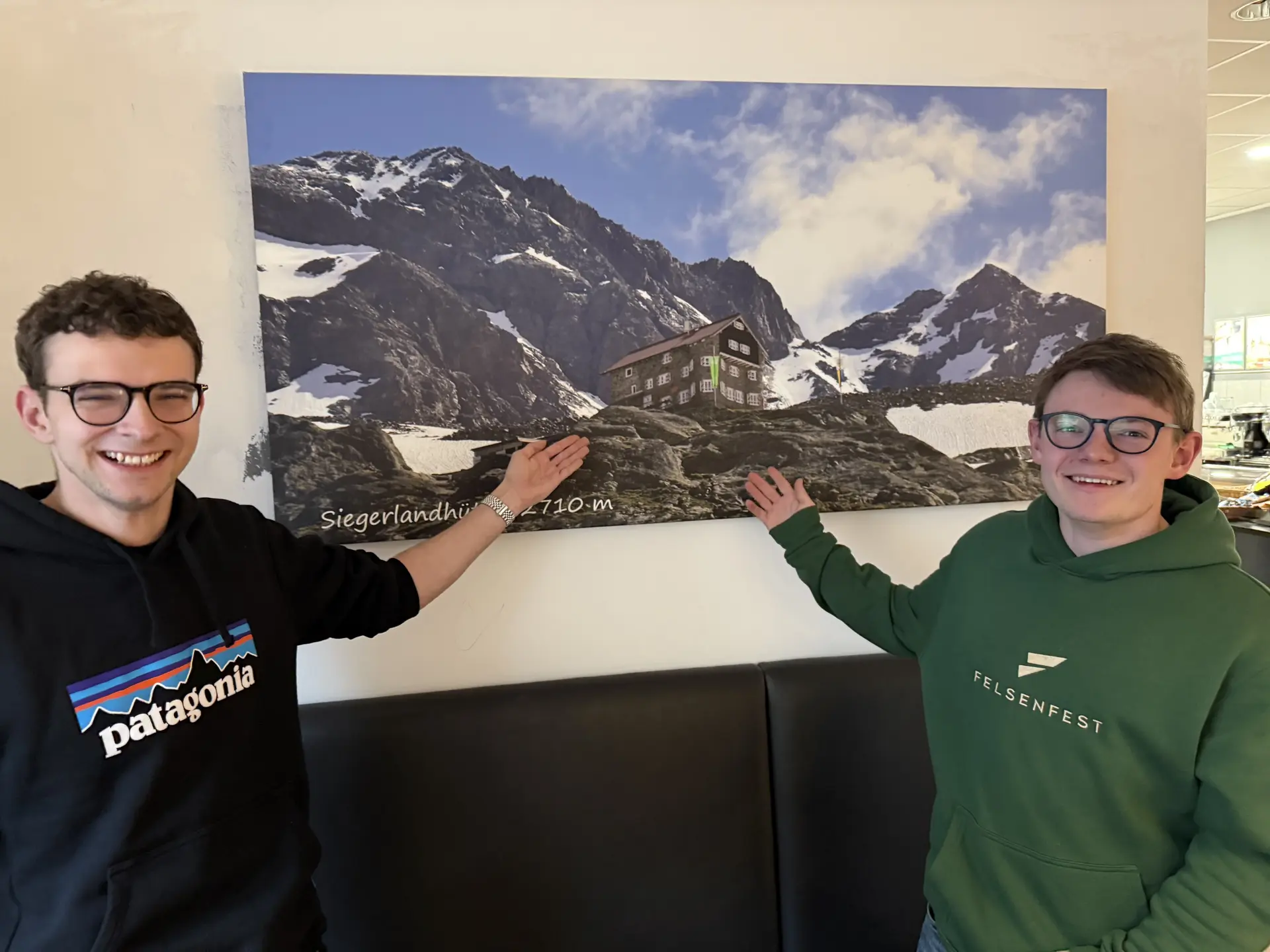 Peter Weiger und Luis Schneider | © DAV