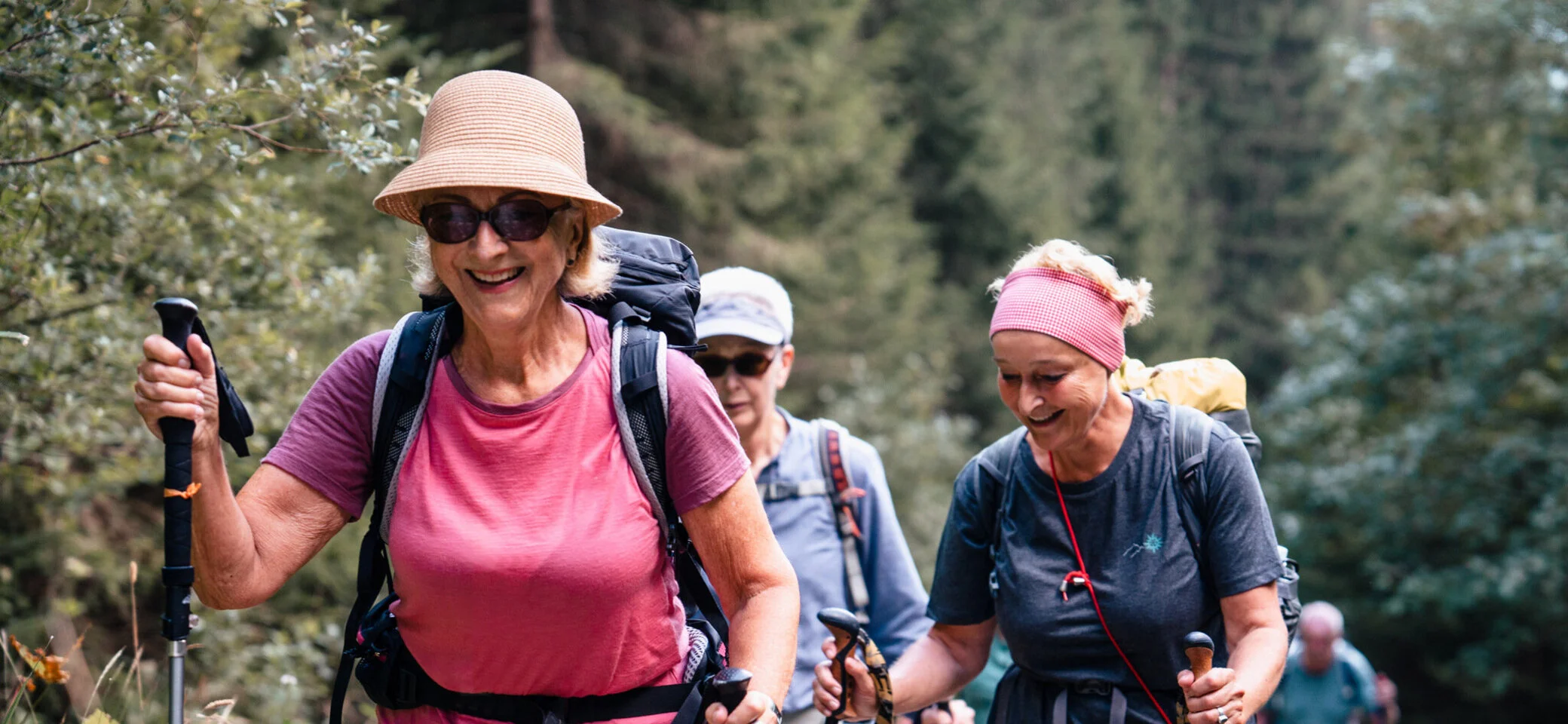 Seniorenwandergruppe beim Aufstieg | © DAV / Marisa Koch